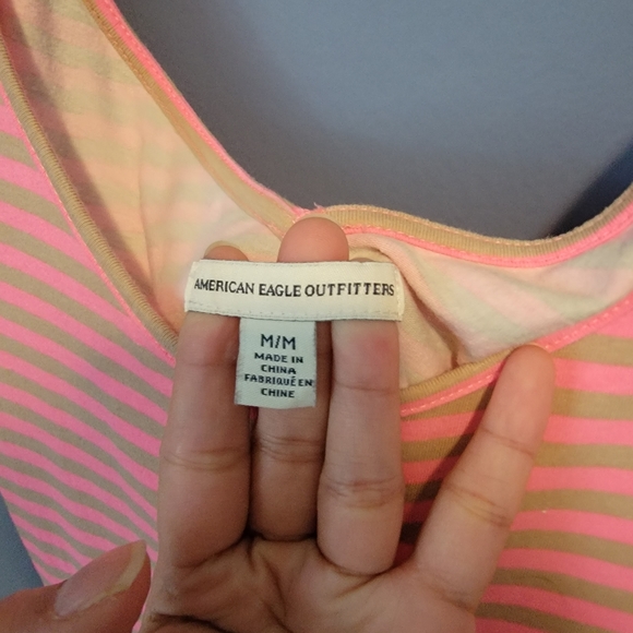 ❗CLOSET LIQUIDATION❗️American Eagle Outfitters Striped Dress - Picture 3 of 4